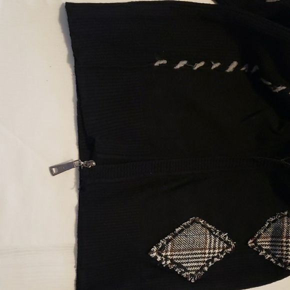 Peppe Peluso Black and Gray Hooded Jacket - Picture 8 of 8